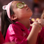 Masque visage fille anniversaire