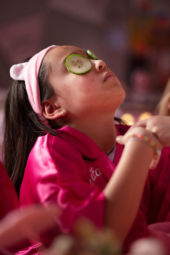 Masque visage fille anniversaire